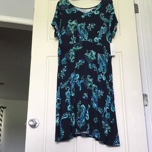 NWT Navy Blue Croft & Barrow dress size XL